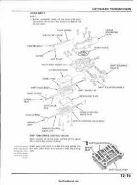 2003 Honda ATV TRX650FA Rincon Factory Service Manual, Page 226