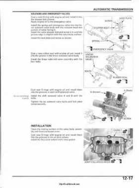 2003 Honda ATV TRX650FA Rincon Factory Service Manual, Page 228