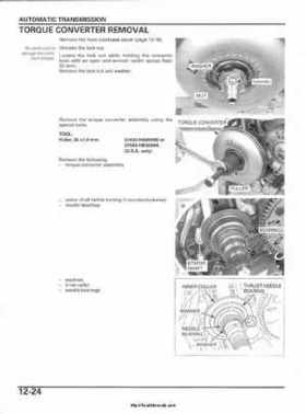 2003 Honda ATV TRX650FA Rincon Factory Service Manual, Page 235