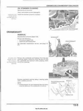 2003 Honda ATV TRX650FA Rincon Factory Service Manual, Page 254