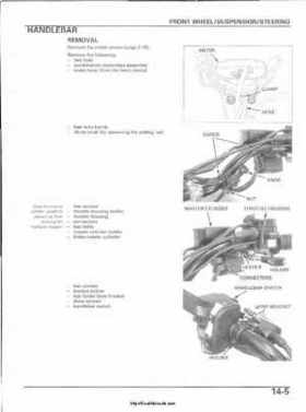 2003 Honda ATV TRX650FA Rincon Factory Service Manual, Page 266