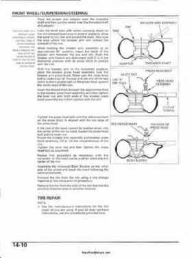 2003 Honda ATV TRX650FA Rincon Factory Service Manual, Page 271