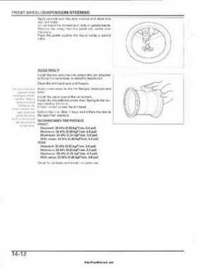 2003 Honda ATV TRX650FA Rincon Factory Service Manual, Page 273