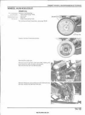 2003 Honda ATV TRX650FA Rincon Factory Service Manual, Page 274