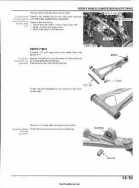 2003 Honda ATV TRX650FA Rincon Factory Service Manual, Page 280