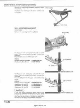 2003 Honda ATV TRX650FA Rincon Factory Service Manual, Page 281