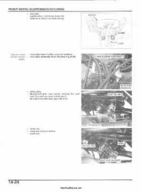 2003 Honda ATV TRX650FA Rincon Factory Service Manual, Page 285