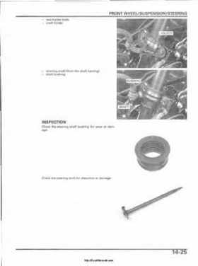 2003 Honda ATV TRX650FA Rincon Factory Service Manual, Page 286