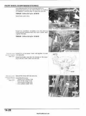 2003 Honda ATV TRX650FA Rincon Factory Service Manual, Page 289