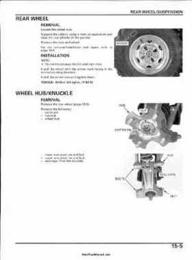 2003 Honda ATV TRX650FA Rincon Factory Service Manual, Page 296