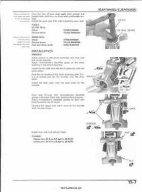 2003 Honda ATV TRX650FA Rincon Factory Service Manual, Page 298