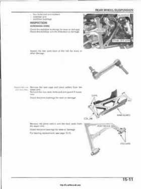 2003 Honda ATV TRX650FA Rincon Factory Service Manual, Page 302