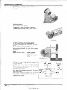 2003 Honda ATV TRX650FA Rincon Factory Service Manual, Page 303