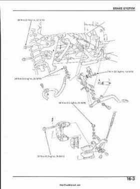2003 Honda ATV TRX650FA Rincon Factory Service Manual, Page 310