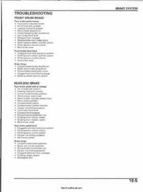 2003 Honda ATV TRX650FA Rincon Factory Service Manual, Page 312