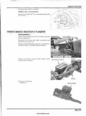 2003 Honda ATV TRX650FA Rincon Factory Service Manual, Page 318