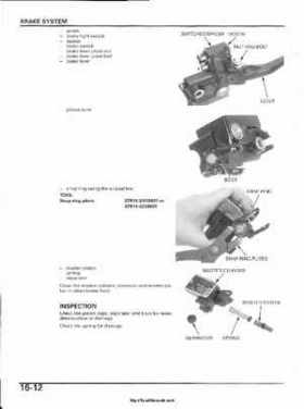2003 Honda ATV TRX650FA Rincon Factory Service Manual, Page 319