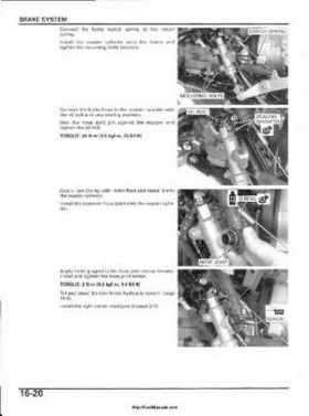 2003 Honda ATV TRX650FA Rincon Factory Service Manual, Page 327
