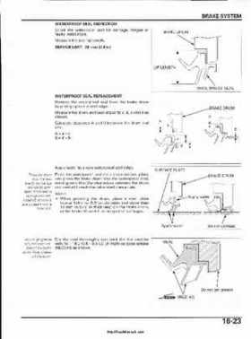 2003 Honda ATV TRX650FA Rincon Factory Service Manual, Page 330