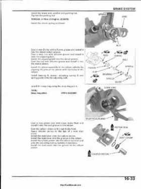 2003 Honda ATV TRX650FA Rincon Factory Service Manual, Page 340