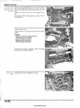 2003 Honda ATV TRX650FA Rincon Factory Service Manual, Page 345