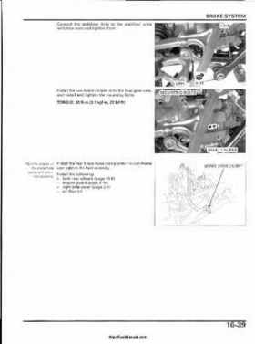 2003 Honda ATV TRX650FA Rincon Factory Service Manual, Page 346