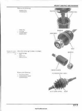 2003 Honda ATV TRX650FA Rincon Factory Service Manual, Page 353