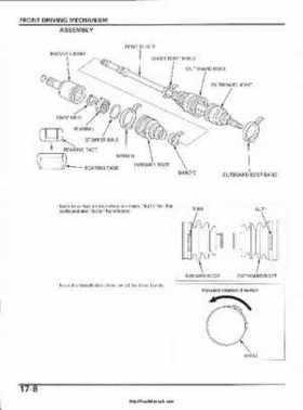 2003 Honda ATV TRX650FA Rincon Factory Service Manual, Page 354
