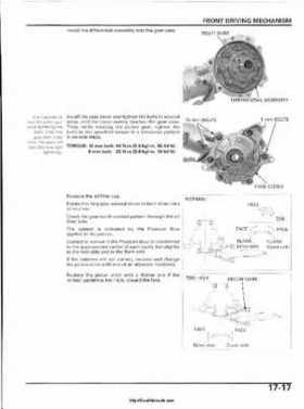 2003 Honda ATV TRX650FA Rincon Factory Service Manual, Page 363