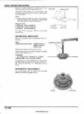 2003 Honda ATV TRX650FA Rincon Factory Service Manual, Page 364