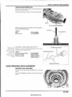 2003 Honda ATV TRX650FA Rincon Factory Service Manual, Page 367