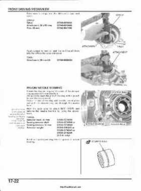 2003 Honda ATV TRX650FA Rincon Factory Service Manual, Page 368