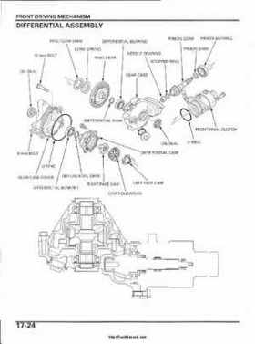 2003 Honda ATV TRX650FA Rincon Factory Service Manual, Page 370