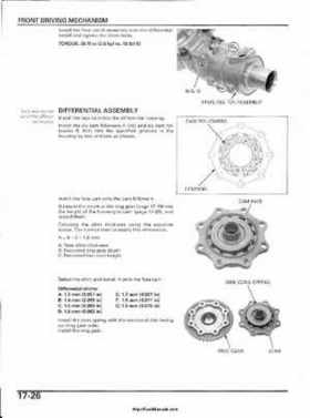 2003 Honda ATV TRX650FA Rincon Factory Service Manual, Page 372