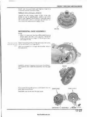 2003 Honda ATV TRX650FA Rincon Factory Service Manual, Page 373