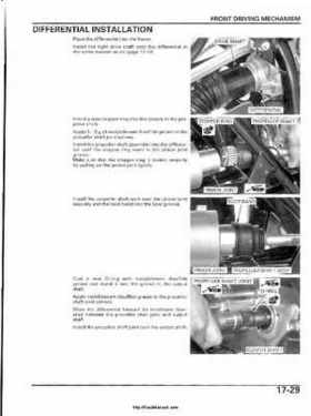 2003 Honda ATV TRX650FA Rincon Factory Service Manual, Page 375