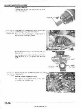 2003 Honda ATV TRX650FA Rincon Factory Service Manual, Page 387