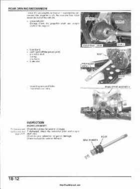 2003 Honda ATV TRX650FA Rincon Factory Service Manual, Page 389