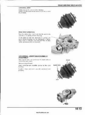 2003 Honda ATV TRX650FA Rincon Factory Service Manual, Page 390