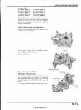 2003 Honda ATV TRX650FA Rincon Factory Service Manual, Page 392