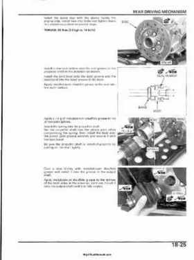 2003 Honda ATV TRX650FA Rincon Factory Service Manual, Page 402