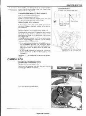 2003 Honda ATV TRX650FA Rincon Factory Service Manual, Page 419