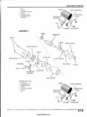 2003 Honda ATV TRX650FA Rincon Factory Service Manual, Page 430