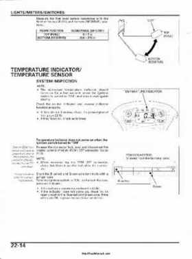 2003 Honda ATV TRX650FA Rincon Factory Service Manual, Page 448