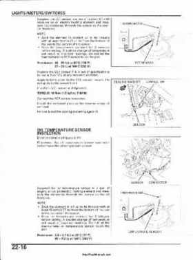 2003 Honda ATV TRX650FA Rincon Factory Service Manual, Page 450