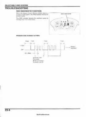 2003 Honda ATV TRX650FA Rincon Factory Service Manual, Page 456