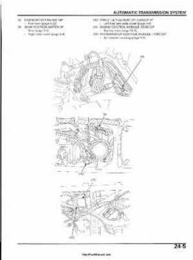 2003 Honda ATV TRX650FA Rincon Factory Service Manual, Page 470