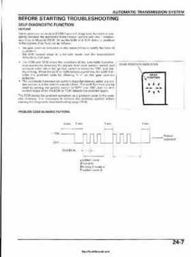 2003 Honda ATV TRX650FA Rincon Factory Service Manual, Page 472