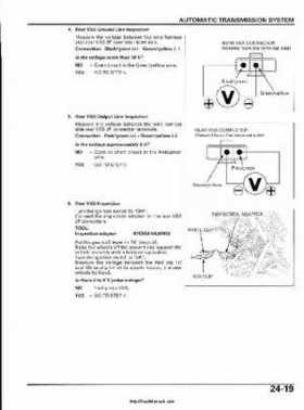 2003 Honda ATV TRX650FA Rincon Factory Service Manual, Page 484
