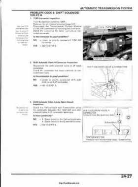 2003 Honda ATV TRX650FA Rincon Factory Service Manual, Page 492